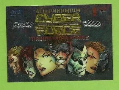 1995 Cyber Force All-chromium Base Card With Chase Cards U Pick  From List • $3.41