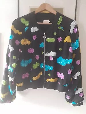 Gorman Sequinned Jacket Sz 14 EUC As New • $56