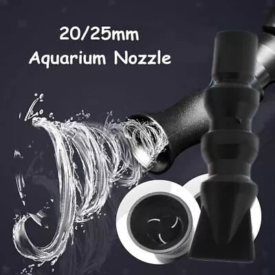 Fitting Plastic Fish Tank Nozzle Aquarium Water Outlet Duckbill Return Pipe • $15.08