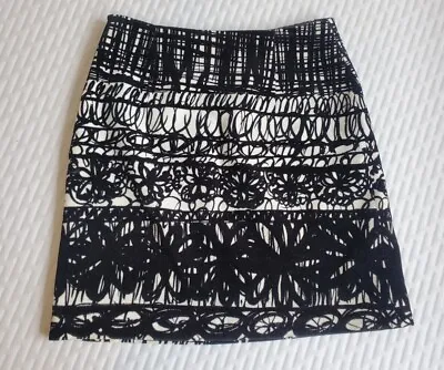 Vintage 1991  Moschino Cheap And Chic Velvet Pattern Mini Skirt  Size 6 • $89