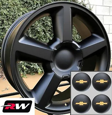 20 Inch Chevy Suburban LTZ 5308 Factory Style Wheels Matte Black Rims 6x139.7 • $1189