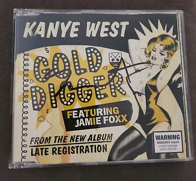$150 • Buy Kanye West Signed Single Cd, Gold Digger