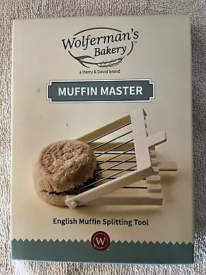 Wolferman's MUFFIN MASTER English Muffin Splitting Tool Splitter Slicer Cutter • $9.88