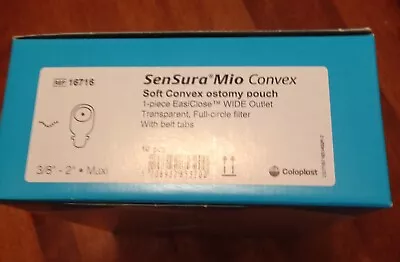 10 Coloplast 16716  SenSura Mio Convex Ostomy Pouch 1 Pc System  Exp. 2025 • $38