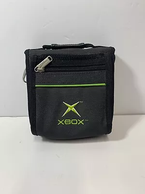 🔥Microsoft Original XBOX 20 Disc Game/CD/DVD Travel Storage Carry Case Square🔥 • $18.99