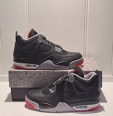 Jordan 4 Retro Bred Reimagined US8 / 9.5W BRAND NEW • $450