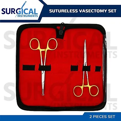 2 Sutureless Vasectomy Surgery Set Surgical Instruments Stainless German Grade • $13.90