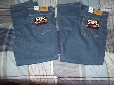 Lot Of 2 Pair Real Ranch Jeans 38 X 30 New With Tags • $21.95