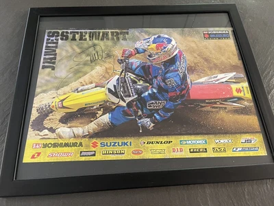 $49.99 • Buy James Stewart Motocross Legend Autographed Poster