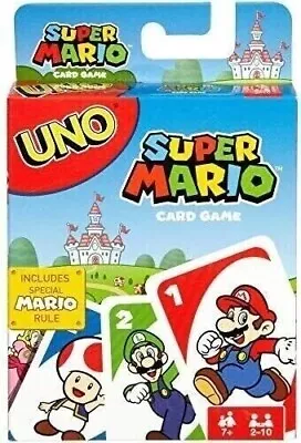 Brand NEW Uno Super Mario Family Card Game - UK Seller • £4.99