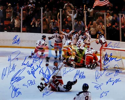 1980 Team USA Miracle On Ice Multi Signed 8x10 Autographed Photo Reprint • $19.95