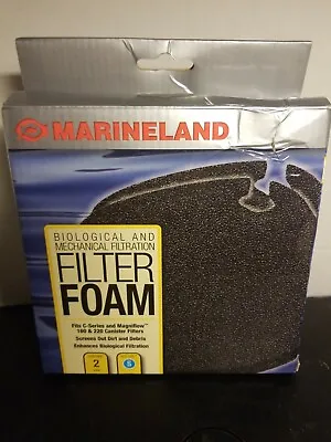 Marineland Filter Foam 2 Pack. Fits C Series & Magniflow 160 & 220 Canister... • $5