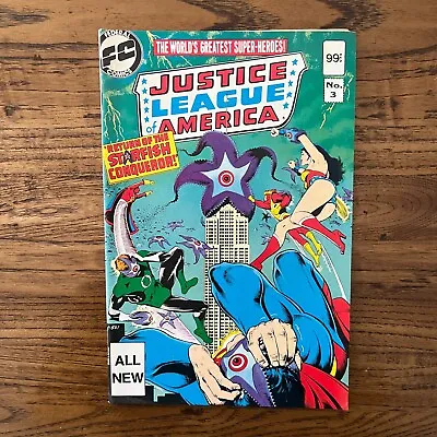 Justice League Of America #3 - Australian Federal Comics - 1984 • $8.50