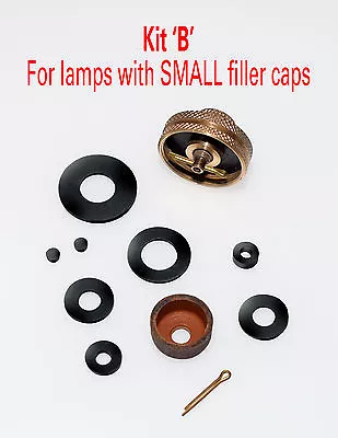 BIALADDIN/VAPALUX  SERVICE/SPARES KIT B For Small Filler Cap. + New Cotter Pin • £6.20