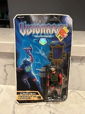 1987 Visionaries Cravex Action Figure Complete (New) Damaged Card • $99.95