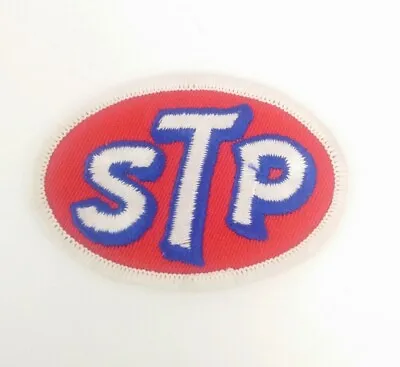 $9.99 • Buy STP Racers Edge Logo Embroidered Iron On Sew On Patch Red White & Blue Multicolo