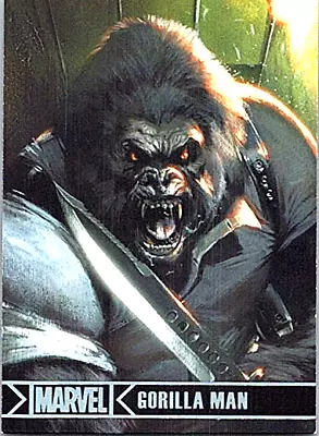 2012 Rittenhouse Marvel Greatest Heroes Silver #33 Gorilla Man • $0.99