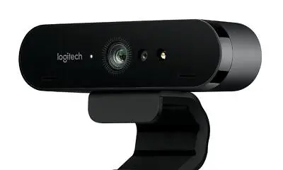 Logitech 4K Ultra HD Pro Brio 960-001105 Video Conferencing Webcam For PC & Mac • $69.95