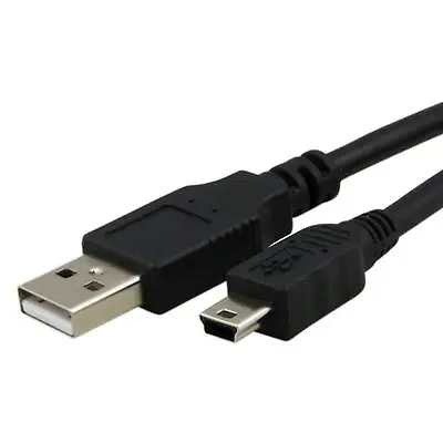 USB 2.0 Male To Mini-B Cable For Canon Casio Nikon Toshiba Panasonic Cameras • $6.29