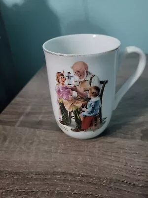 Norman Rockwell Museum  The Toymaker  Collectible Mug Vintage 1982 • $6