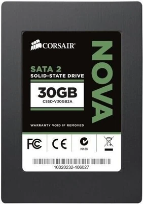 Corsair 60GB SSD SATA2 - NOVA 2.5  Solid State Drive P/N CSSD-V30GB2A • £27.04