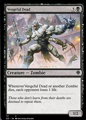 MTG - Vengeful Dead (SCD) • $3.98