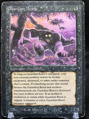 ~Guardian Beast~ Arabian Nights - [MP] Moderately Played - MTG {Lively's Stash} • $450