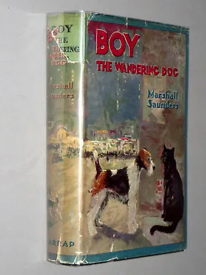 BOY The WANDERING DOG Adventures Of A Fox-terrier - Saunders (1st 1937) Illustr. • $37.34