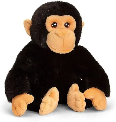 £14.99 • Buy KEEL TOYS CHIMPANZEE 25cm LARGE Soft Toy CHIMP Monkey Keel Toys Keeleco