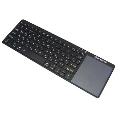 Zoweetek K12bt-1 Mini Wireless Bluetooth Keyboard  English  Touchpad For Smart T • $39.99