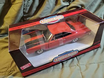 NIB ERTL American Muscle 1:18 Diecast 1969 Plymouth Road Runner Hemi Roadrunner  • $149.99