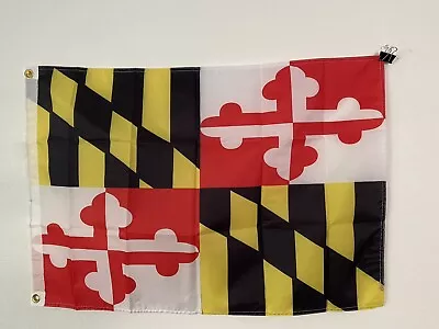 2 X 3 Feet State Of Maryland 100D Polyester Flag 2' X 3'-USA Seller • $9.18