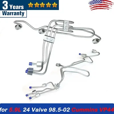 Fuel Injector Lines For 1998.5‐2002 24V 5.9L Cummins Engines W/ VP44 Pump US • $68.71