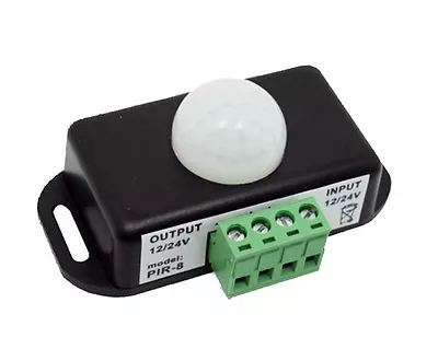 12VDC 6 AMP IR Infrared PIR Motion Sensor Control Switch For LED Lights - Strips • $7.89