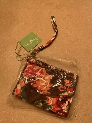 Vera Bradley Wristlet Cell Phone Holder Card Holder English Rose NWT • $18