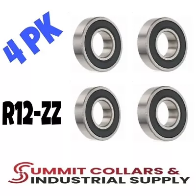 R12-ZZ C3 EMQ Premium Shielded Ball Bearing 3/4 X1-5/8 X7/16  R12z (4 QTY) • $12.99