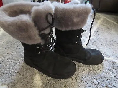 UGG Montclair 1892 Black Boots • $45