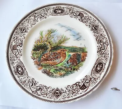 Mason's Patent Ironstone 10.5  Dinner Plate Game Birds - The Quail • £4.49