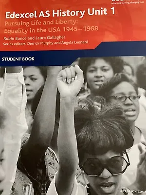 Edexcel AS History Unit 1: Pursuing Life And Liberty:Equality In The USA 1945-68 • £1