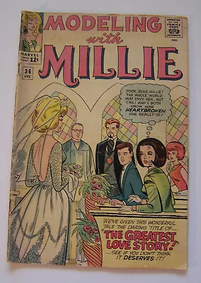 Modeling With Millie. #36. December 1964. Good. • $9.95