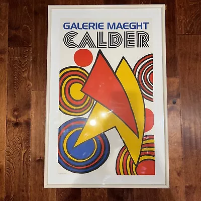 Alexander Calder Galerie Maeght Lithograph Poster Print Editeur Arte Paris 70s • $600