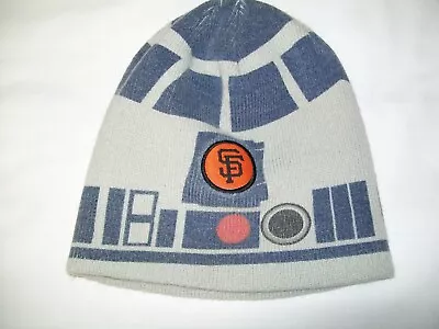 San Francisco Giants MLB Star Wars R2D2 Beanie Cap - Adult OSFM Flex Acrylic • $14.56