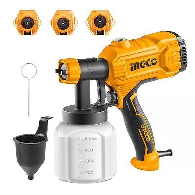 £36.99 • Buy Paint Sprayer Electric Spray Gun 450W 800ml 50DIN-s Fence Wall Ceilings