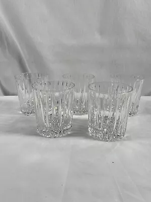 ONE Vintage Old Fashion Clear Glass Rock Whiskey Glass #477 • $14.50