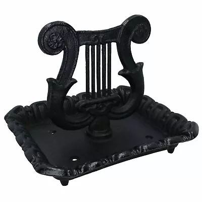 £43.80 • Buy Harp / Lyre Boot Scraper Shoe Welly Scrub Muck Mud Scraper House Door Stop