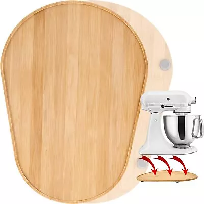 Bamboo Mixer Mat Slider For Kitchen Aid Bowl Lift 5-8 Qt - Mixer Appliance Movin • $24.92