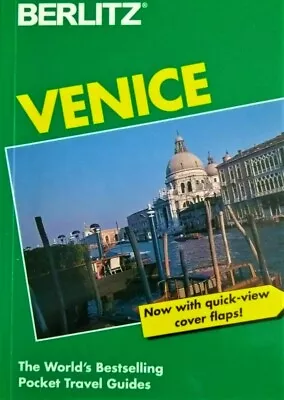 Berlitz Pocket Guides VENICE Paperback Travel Book+maps9782831525440 2nd Edition • £2.66