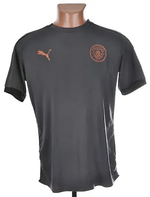 Manchester City 2019/2020 Training Football Shirt Jersey Puma Size M • $22.49
