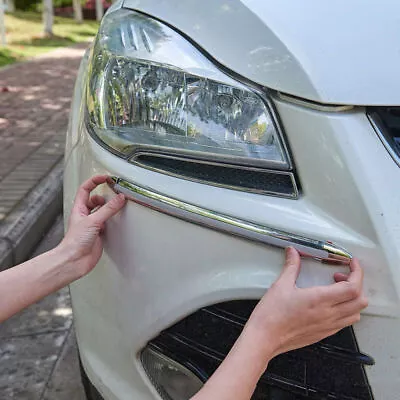 4x/Set Car Exterior Accessories Guard Strips Anti-Scratch Strip Chrome Stickers • $14.35