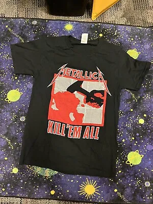 Vintage Rock Roll/Heavy Metal Metallica Kill ‘Em All Shirt Size Small Read Desc • $20
